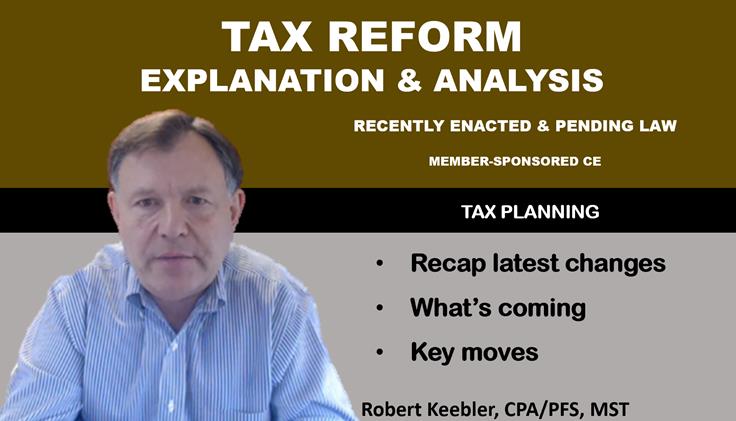 Tax Reform: An Overview And Summary Of What Advisors Must Focus On Now