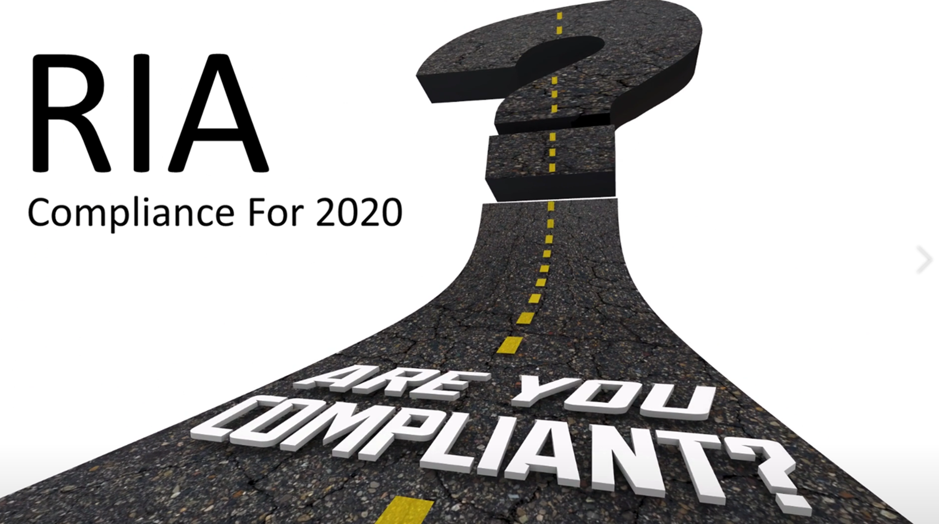 2020 Compliance For RIAs