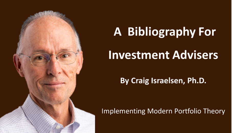 A Bibliography For Investment Adviser Representatives 