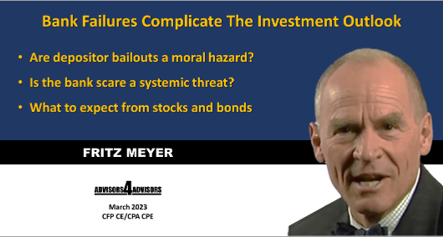 How Risk Of Bank Failures Affects U.S. Economic Outlook; Fritz Meyer Economic Update, March 2023
